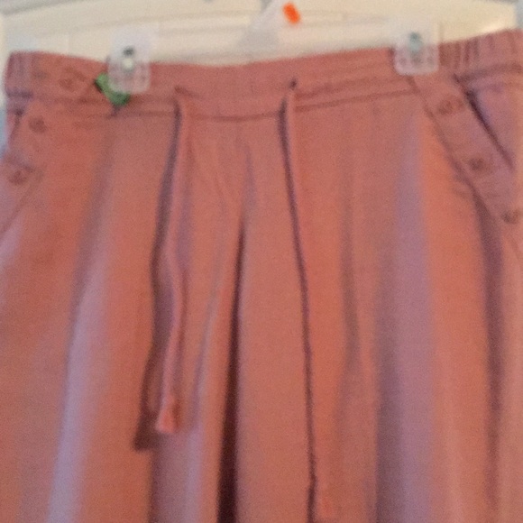 causal rust pants with pockets - Picture 3 of 3